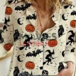 Halloween 2023 Spooky Printed Shirt