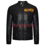Halloween Costume Black Leather Jacket