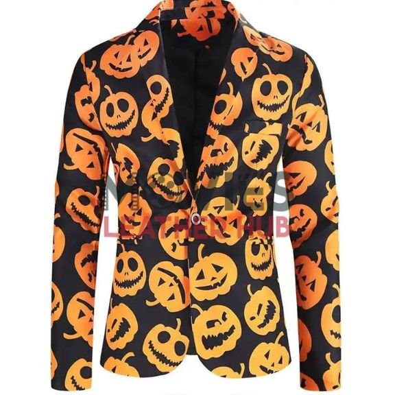 Halloween Pumpkin Blazer