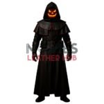 Halloween Pumpkin Head Cosplay Costume