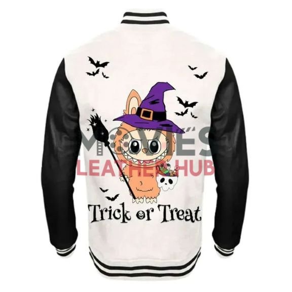 Labubu Halloween Trick or Treat Varsity Jacket