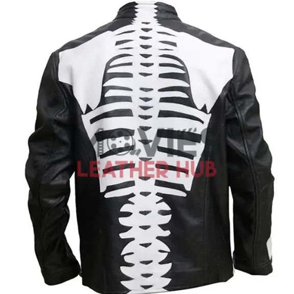 Men’s Skeleton Leather Jacket