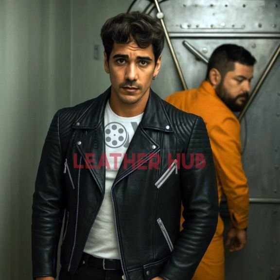 Pau Simon Billionaires’ Bunker Leather Jacket