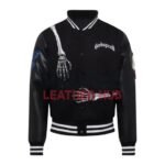 Rod Skull Godspeed Varsity Jacket