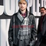 Timothée Chalamet A Complete Unknown 2024 Black Leather Jacket