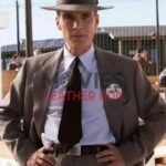 Cillian Murphy Oppenheimer 2023 Beige Suit