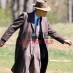 Cillian Murphy Oppenheimer Brown Coat